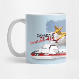 Canadair CL-415 SuperScooper Mug